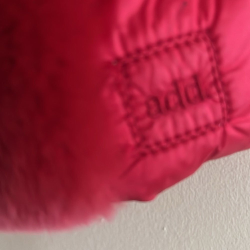 Add Italy Real Fur Down Vest Size Girl 8 Y 7-8 years - Picture 2 of 10
